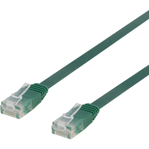 Deltaco Flat U/UTP Cat6 RJ45 15m