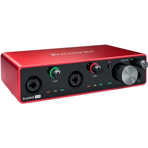 Focusrite Scarlett 4in4 3rd Gen