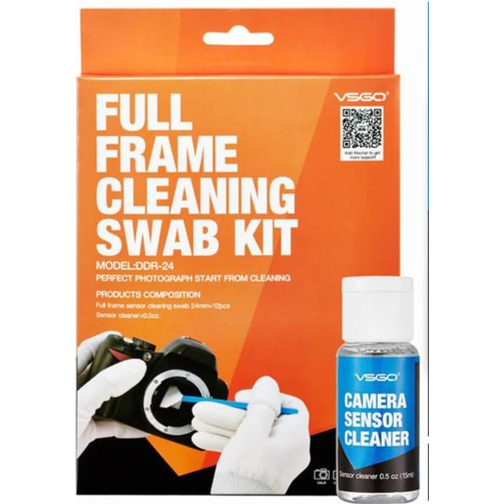 VSGO DDR-24 Full Frame Cleaning Swab Kit
