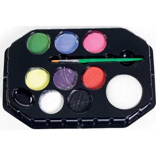 Snazaroo Face Paint Kit 10 Parts & Idea Book