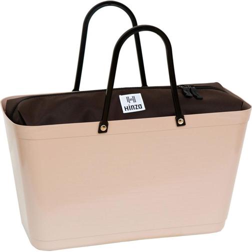 Hinza Shopping Bag Large (Green Plastic) - Nougat