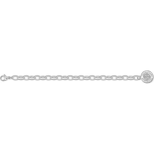 Thomas Sabo Charm Club Anniversary Charm Bracelet - Silver/Transparent