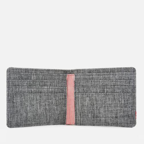 Herschel Roy Wallet - Raven Crosshatch