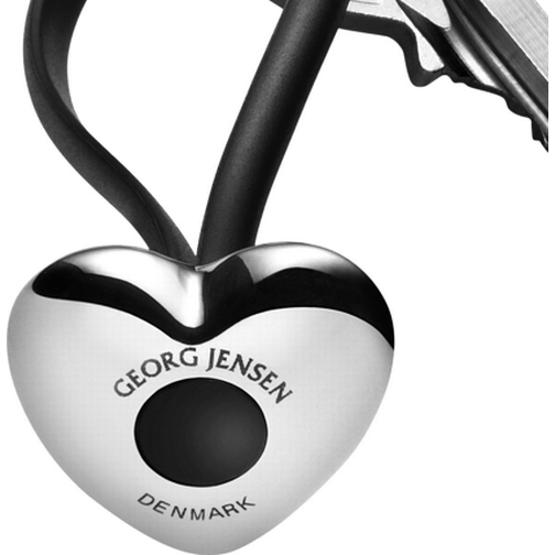 Georg Jensen Heart Keyring - Silver