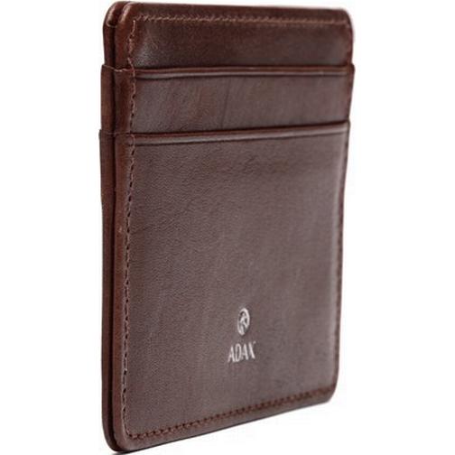 Adax Noel Chicago Card Holder - Brown