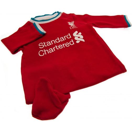 Liverpool LFC Baby Kit Sleepsuit - Red (A12647)