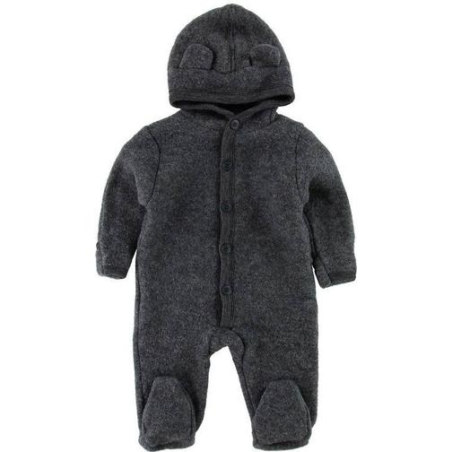 Fixoni Hush Wool Wholesuit - Dark Grey Melange (33304-01-92)