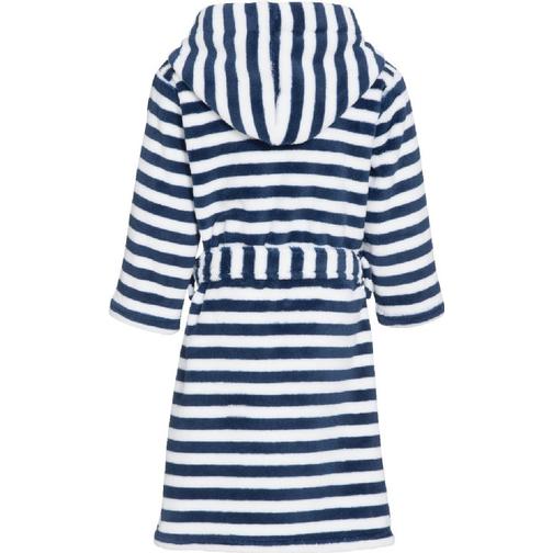 Playshoes Fleece Bathrobe Stripes Maritime - Marine (340130)
