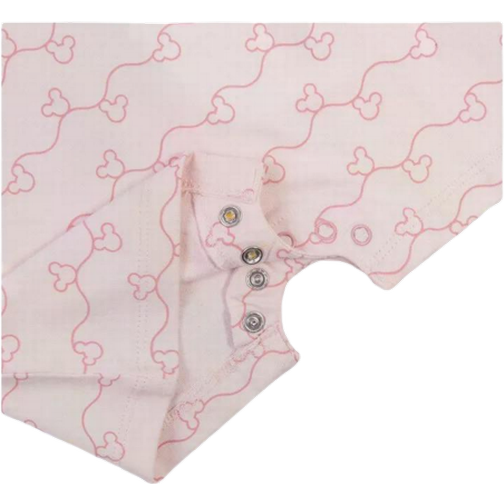 Disney Baby's Minnie Mouse Sleeveless Romper Suit - Pink