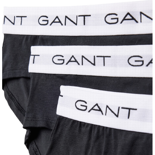 Gant Teen Girl's Shorty Underwear 3-pack - Black (902046602-5)