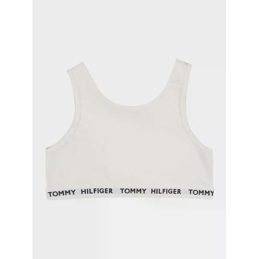 Tommy Hilfiger 2pk 85 Flagg BH - Vit/Svart 0WS