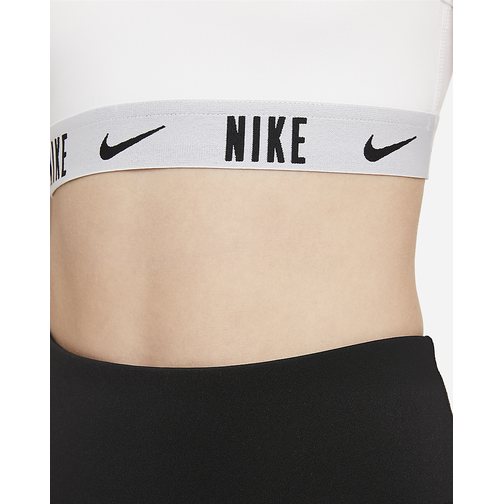 Nike Kid's Trophy Sports Bra - White/White/Black (CU8250-100)