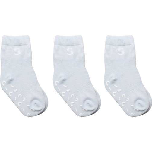 Stuckies Cotton Socks 3-pack - Wave
