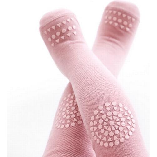 Go Baby Go Crawling Tights - Dusty Rose
