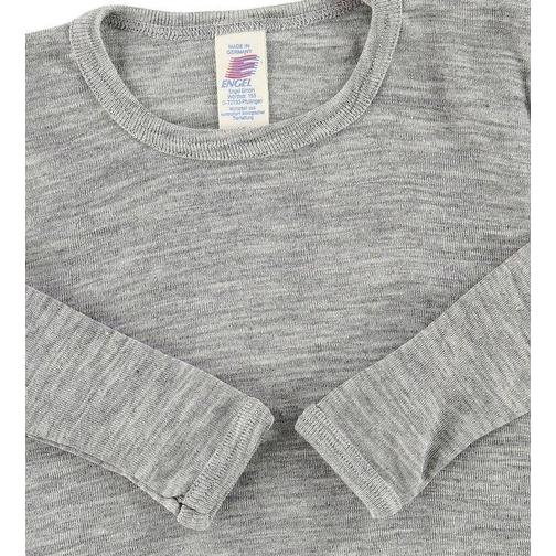 ENGEL Natur Long Sleeved Shirt - Light Grey Melange (707810-091)