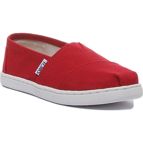 Toms Tiny Alpargata Canvas - Red