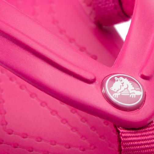 Crocs Kid's Crocband Strap Flip - Candy Pink