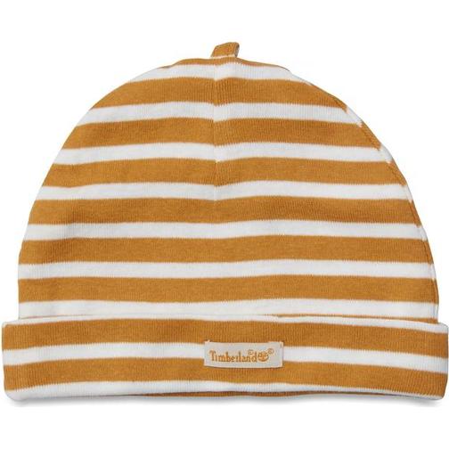 Timberland Infant Crib Booties/Cap Set - Wheat