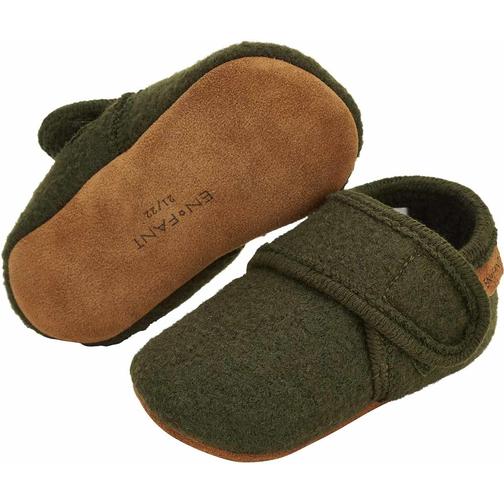 En Fant Baby Wool Slippers - Rosin