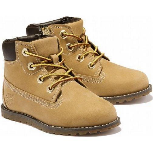 Timberland Toddler Pokey Pine 6-Inch Boots - Yellow