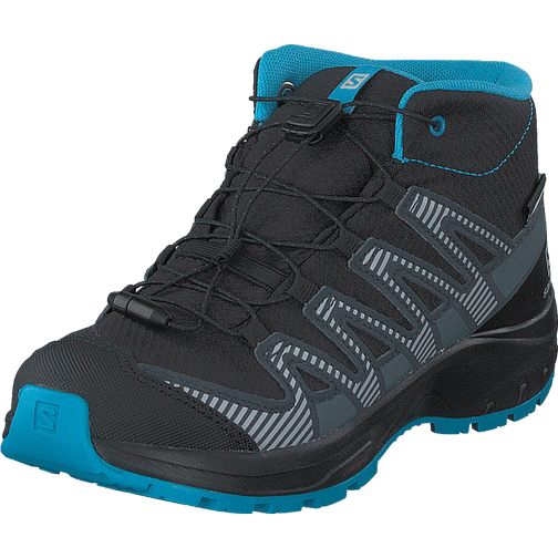 Salomon XA Pro V8 Mid CSWP Jr - Black/Monument/Hawaiian Ocean