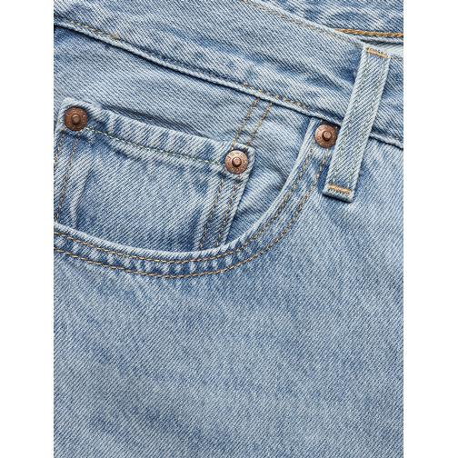 Levi's 501 Crop Jeans - Light Indigo/Worn in