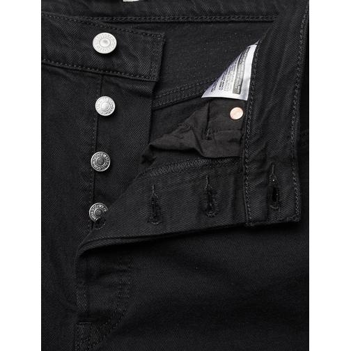 Levi's Ribcage Straight Ankle Jeans - Black Heart/Black