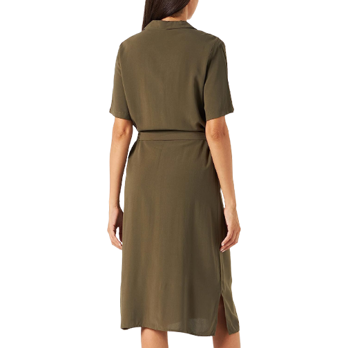 Pieces Olivia Shirt Dress - Grape leaf