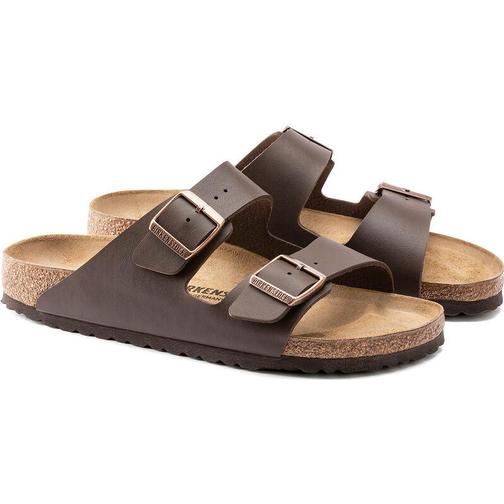 Birkenstock Arizona Birko-Flor - Dark Brown