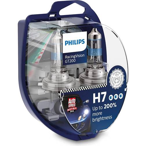 Philips Racing Vision GT200 H7 2-pack