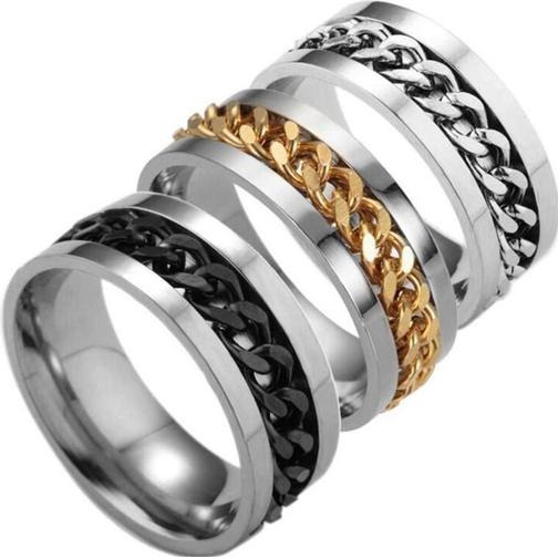 Antistress EDC Finger Fidget Spinner Ring