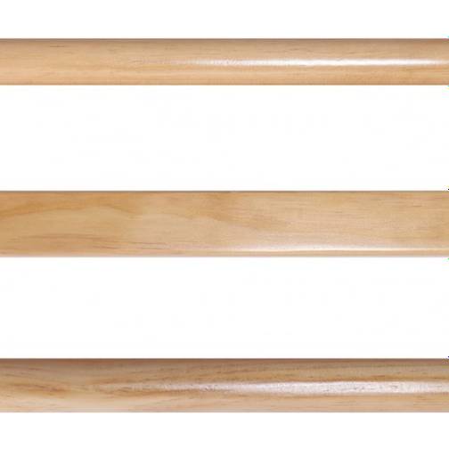 Gorilla Sports Wooden Ribbed Chair