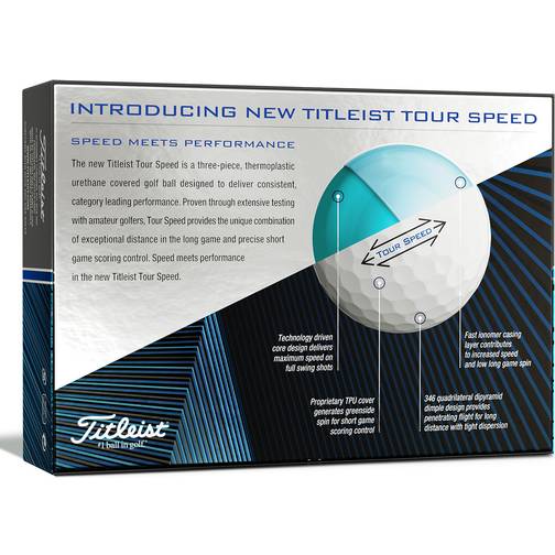 Titleist Tour Speed (12 pack)