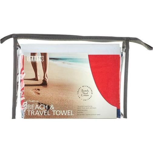 Smart Microfiber Hampton Badlakan Blå, Rosa, Svart, Vit, Röd (175x85cm)