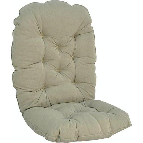 Fritab Snurr och Gung Flock Stolsdyna Svart, Beige, Grön, Blå, Röd, Natur (73x60cm)