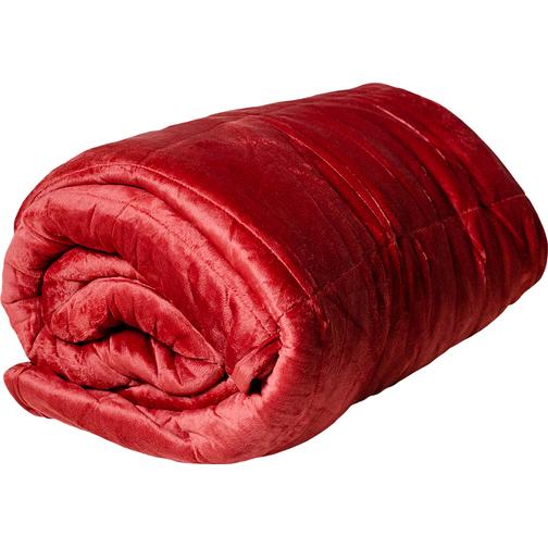 Cura of Sweden Minky Tyngdtäcke 6kg Grå, Blå, Röd (200x140cm)