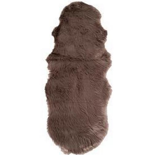 House Nordic Lambskin Brun, Svart, Vit, Grå 60x180cm