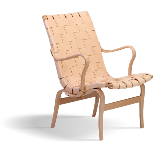 Bruno Mathsson Eva flätad Fåtölj 82cm