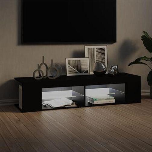 vidaXL Led Lights TV-bänk 135x30cm