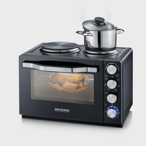Severin Mini Oven TO2074 Svart