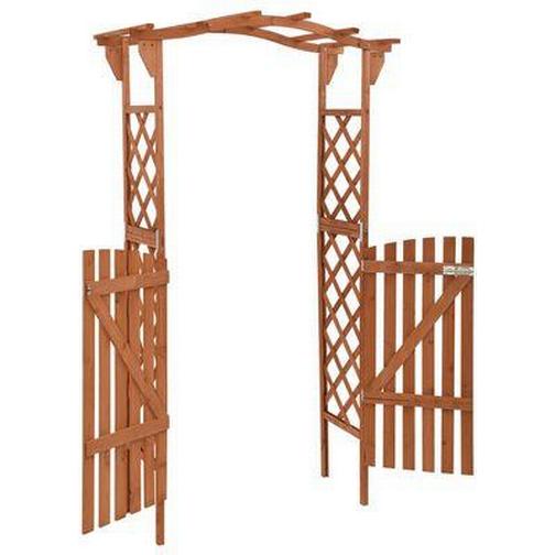 vidaXL Pergola with Gate 40x204cm
