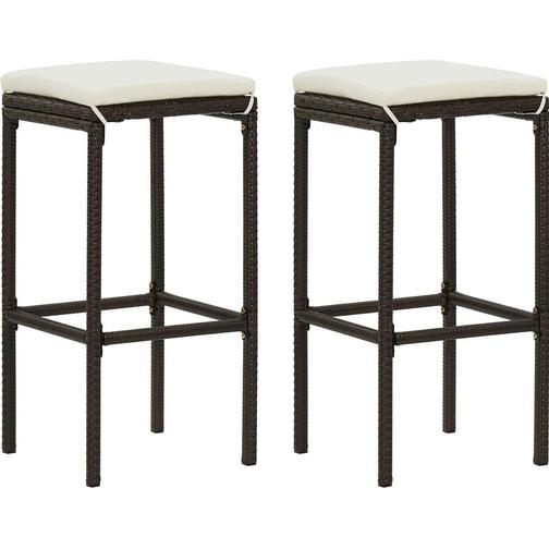 vidaXL 3064758 Bargrupp, 1 Bord inkl. 2 Stolar