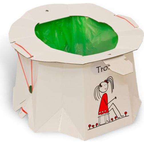 Tron Collapsible Disposable Potty