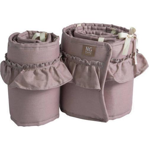 Ng Baby Spjälskydd Bedside Crib Mood Ruffles