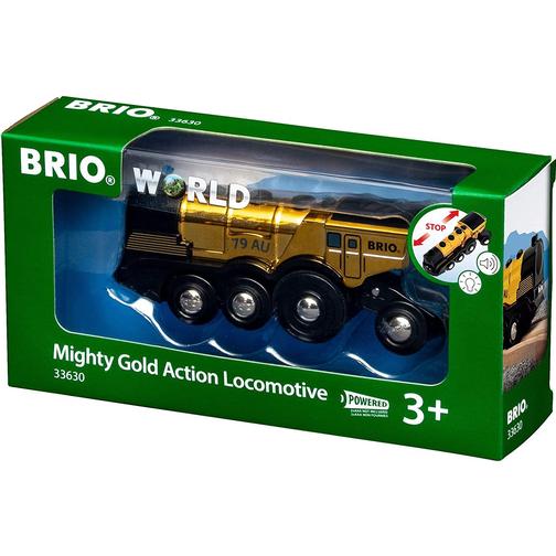 BRIO Mighty Gold Action Locomotive 33630
