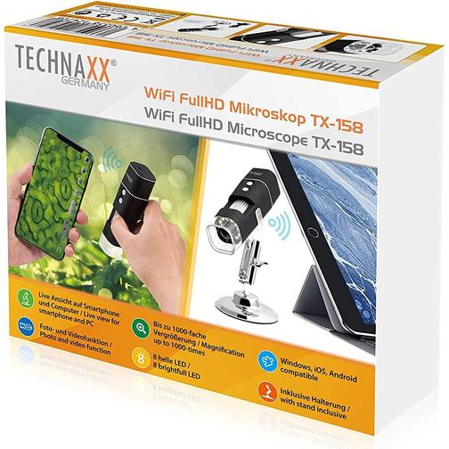 Technaxx WiFi Fullhd Microscope Tx-158