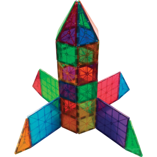 Magna-Tiles Clear Colors 100pcs