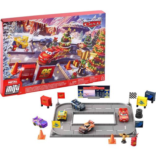 Mattel Disney Pixar Cars Mini Racers Adventskalender