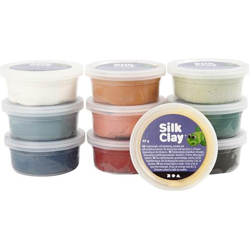 Silk Clay Dusty Colours 10x40g