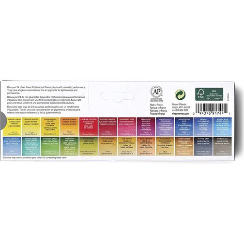 Winsor & Newton Professional Water Colour 24-Pack